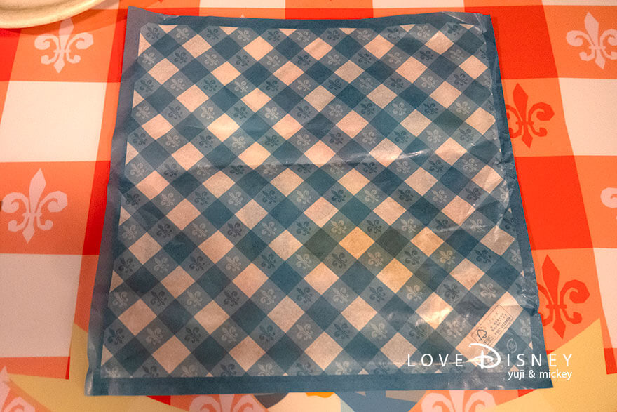 ニューヨーク・デリ フード&ワイン・フェスティバル ラタトゥイユサンド レミーの包み紙(裏)