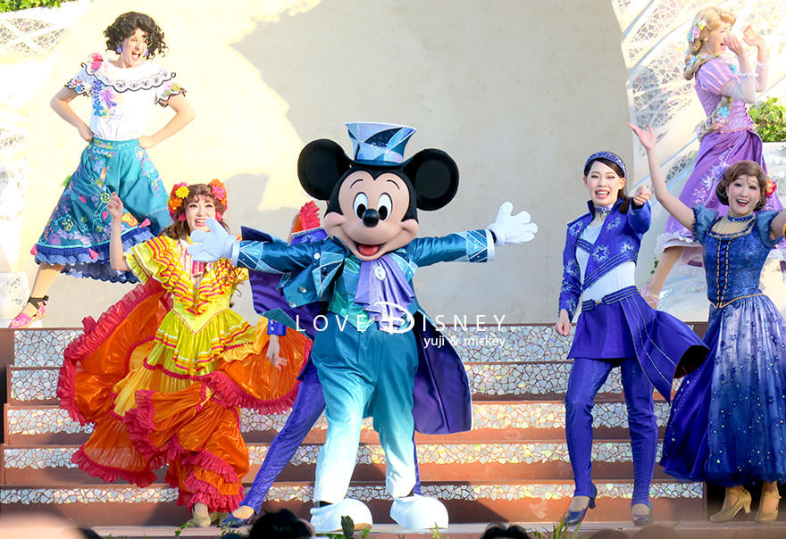 ウォーターフロントパーク TDS25周年 ダンス・ザ・グローブ! ミッキーのダンスシーン(その1)