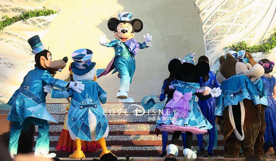 ウォーターフロントパーク TDS25周年 ダンス・ザ・グローブ! ミッキーのダンスシーン(その2)