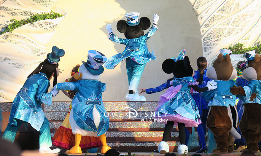 ウォーターフロントパーク TDS25周年 ダンス・ザ・グローブ！ ミッキーのダンスシーン（その4）