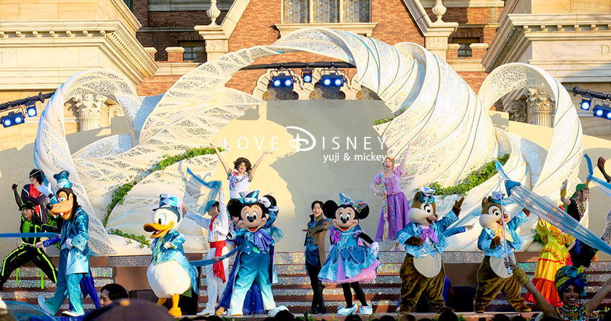 ウォーターフロントパーク TDS25周年 ダンス・ザ・グローブ! ミッキー&フレンズの決めポーズ(その3)