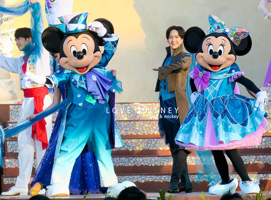 ウォーターフロントパーク TDS25周年 ダンス・ザ・グローブ！ ミッキー＆フレンズの決めポーズ（その4）