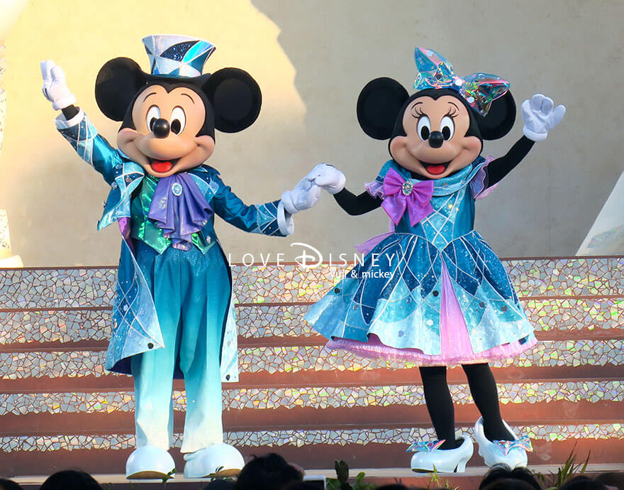 ウォーターフロントパーク TDS25周年 ダンス・ザ・グローブ! ミッキー&フレンズ退場シーン(その3)