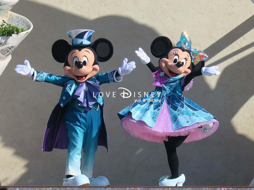 ウォーターフロントパーク TDS25周年 ダンス・ザ・グローブ! ミッキー&フレンズ退場シーン(その4)