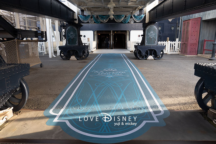 S.S.コロンビア号 TDS25周年 ジュビリーガラ カーペット