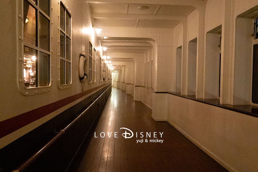 S.S.コロンビア号 TDS25周年 ジュビリーガラ デッキ