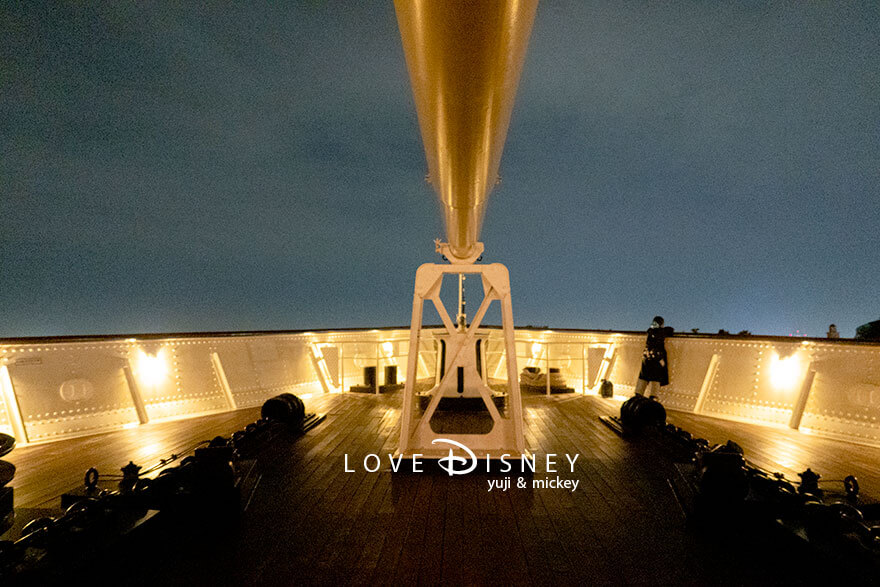 S.S.コロンビア号 TDS25周年 ジュビリーガラ 船首