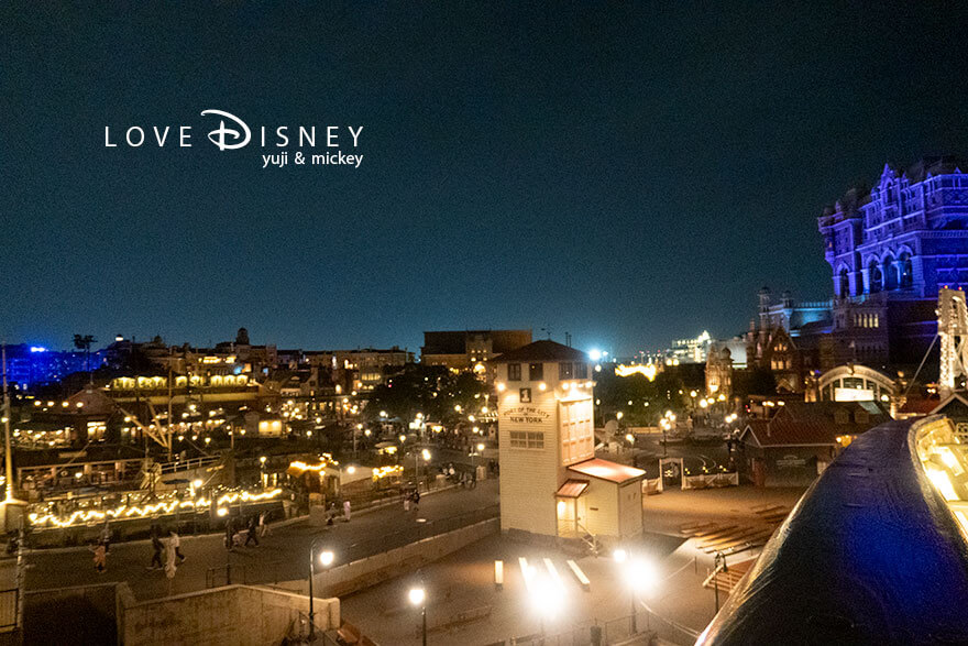 S.S.コロンビア号 TDS25周年 ジュビリーガラ デッキからの景色