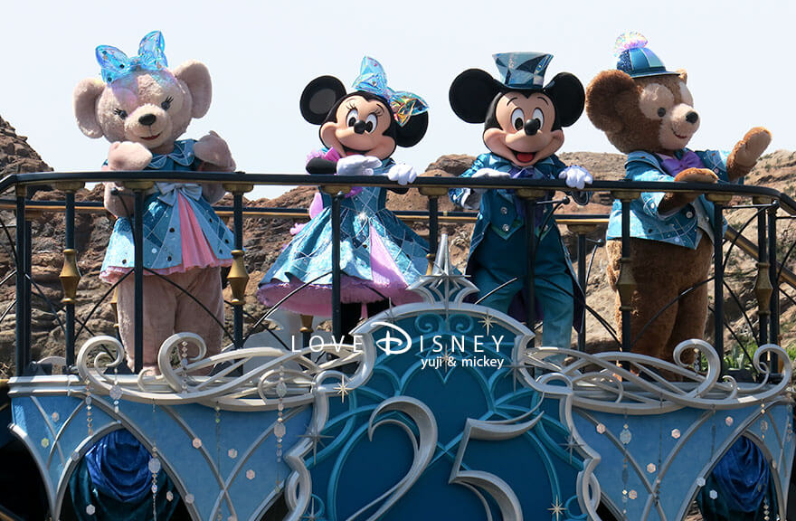 ミッキー広場 TDS25周年 スパークリング・ジュビリー・セレブレーション 鑑賞エリア ミッキー＆フレンズ（その2）