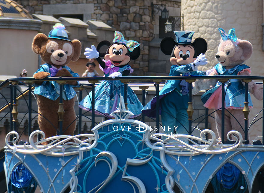ミッキー広場 TDS25周年 スパークリング・ジュビリー・セレブレーション 鑑賞エリア ミッキー＆フレンズ（その4）