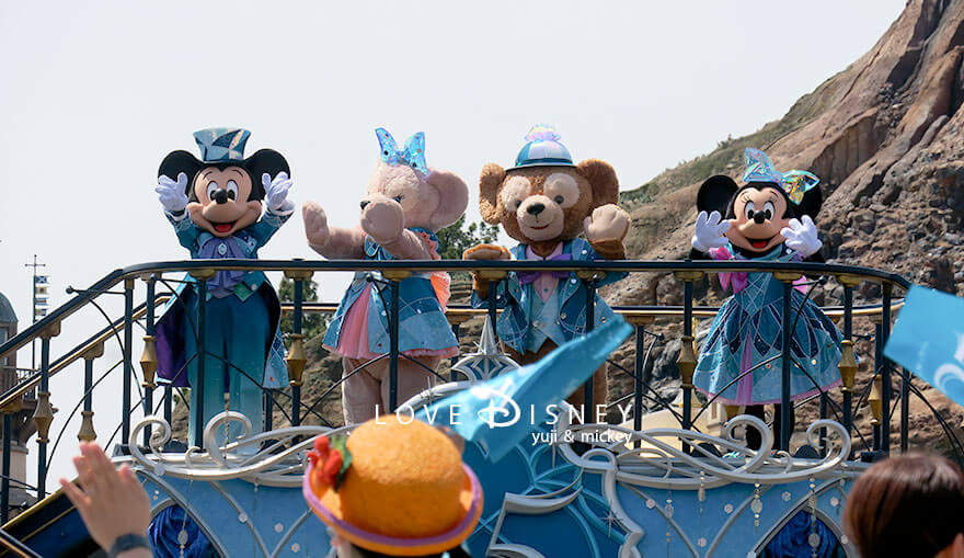 ミッキー広場 TDS25周年 スパークリング・ジュビリー・セレブレーション 鑑賞エリア ミッキー＆フレンズ（その8）