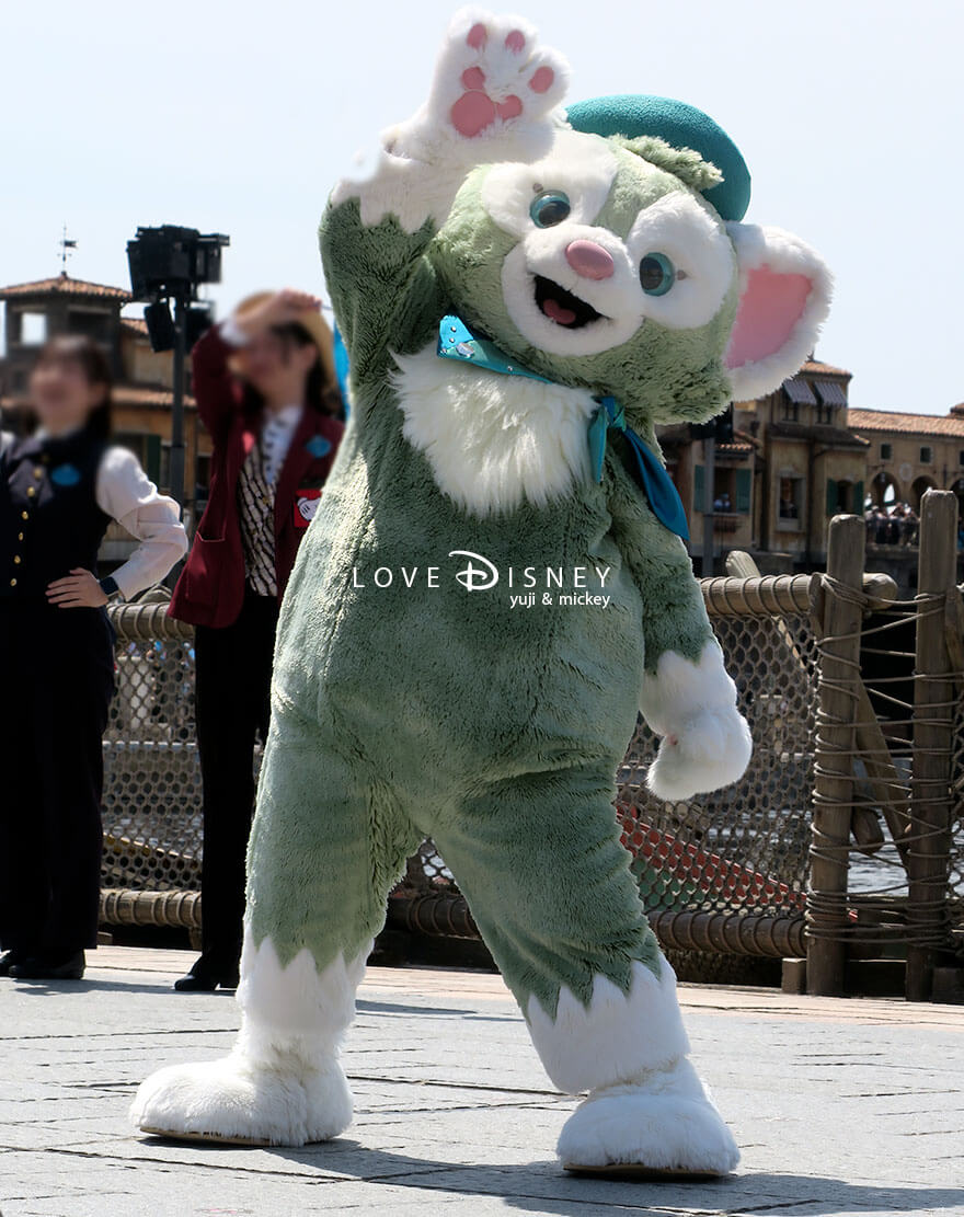 ミッキー広場 TDS25周年 スパークリング・ジュビリー・セレブレーション 鑑賞エリア ジェラトーニ