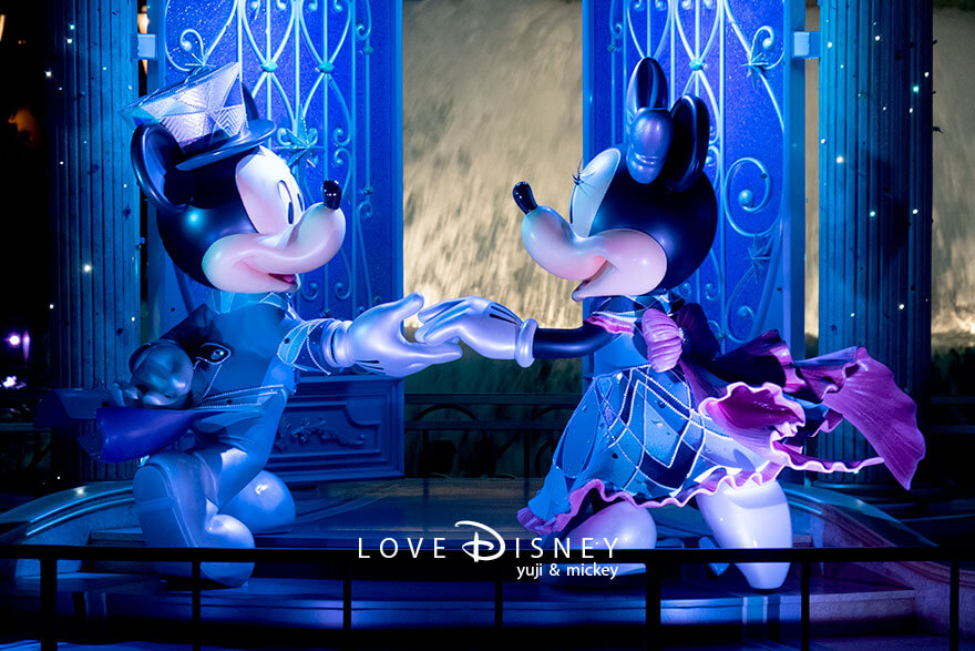 アクアスフィア TDS25周年 スパークリング・ジュビリー デコレーション イルミネーション（ミッキー＆ミニー）