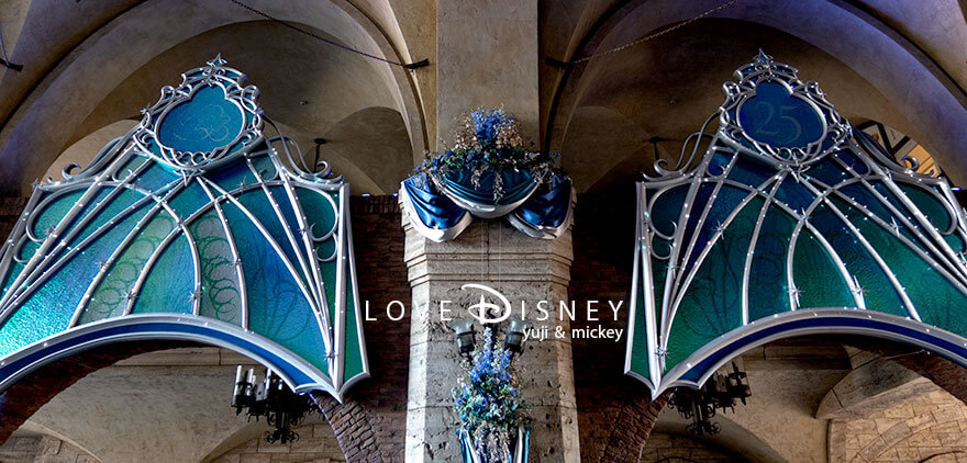 ミラコスタ通り TDS25周年 スパークリング・ジュビリー デコレーション（その1）