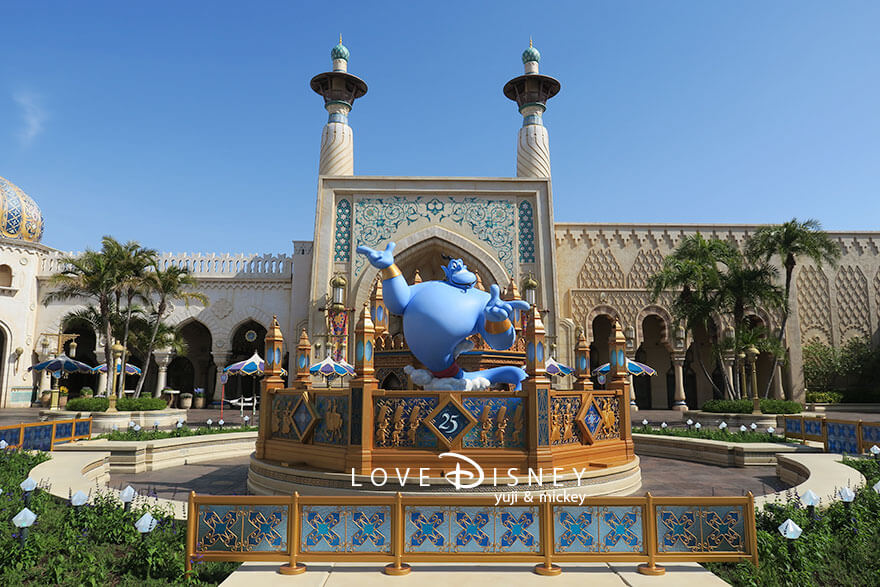 アラビアンコースト TDS25周年 スパークリング・ジュビリー デコレーション ジーニー