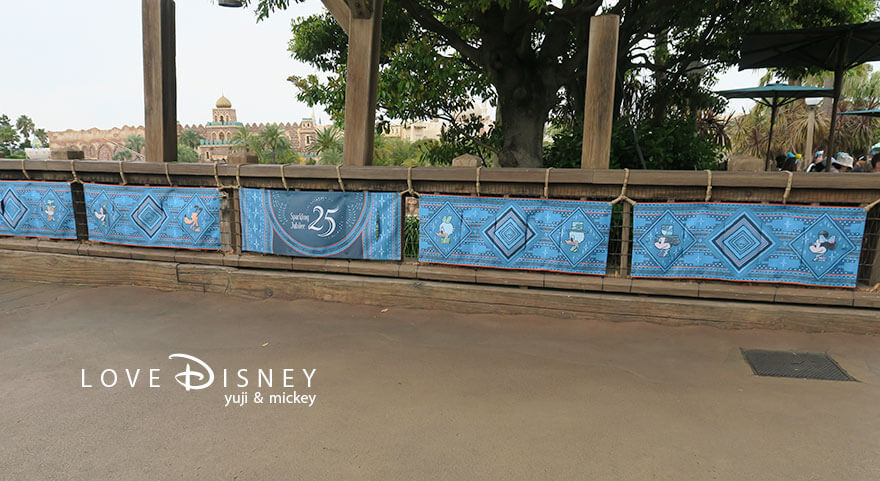 ロストリバーデルタ TDS25周年 スパークリング・ジュビリー デコレーション タペストリー