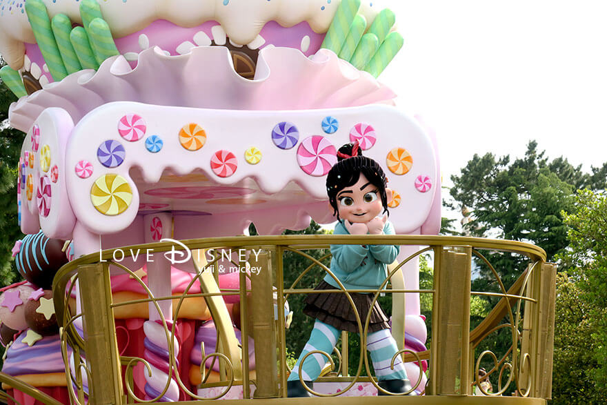 パレードルート停止位置 イッツ・ア・スウィーツフルタイム！ ヴァネロペ（その2）