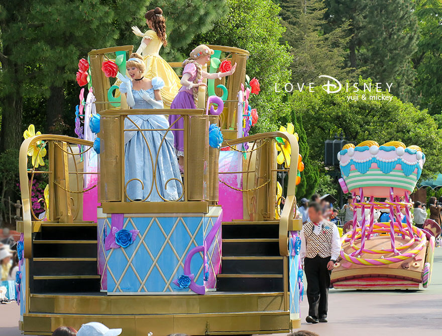 パレードルート停止位置 イッツ・ア・スウィーツフルタイム！ プリンセス