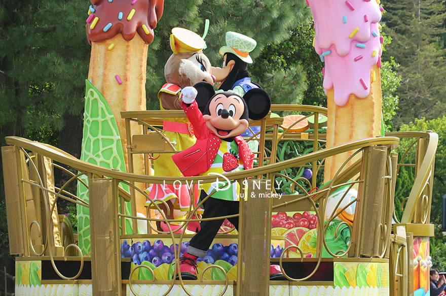 パレードルート停止位置 イッツ・ア・スウィーツフルタイム！ ミッキー（その2）