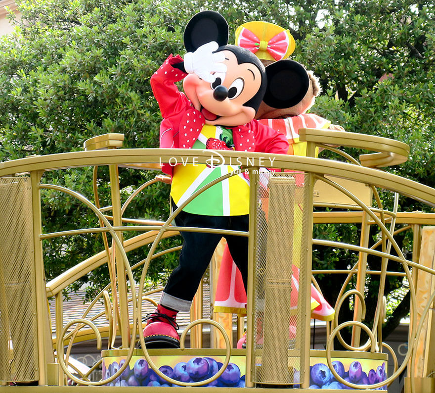 パレードルート停止位置 イッツ・ア・スウィーツフルタイム！ ミッキー（その3）