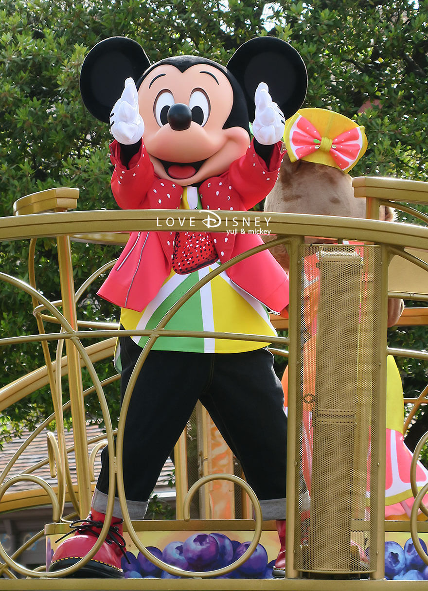 パレードルート停止位置 イッツ・ア・スウィーツフルタイム！ ミッキー（その11）