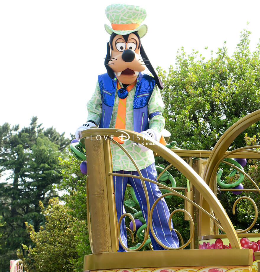 パレードルート停止位置 イッツ・ア・スウィーツフルタイム！ グーフィー