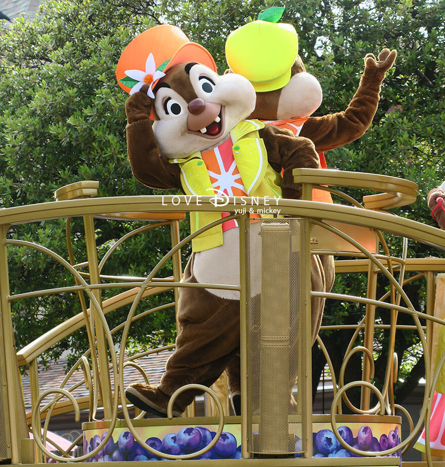 パレードルート停止位置 イッツ・ア・スウィーツフルタイム！ デール