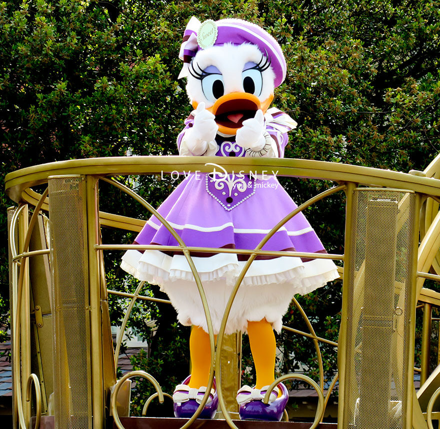 パレードルート停止位置 イッツ・ア・スウィーツフルタイム！ デイジー（その1）