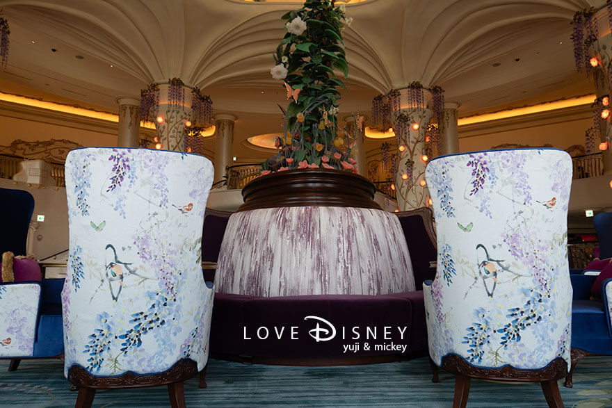 東京ディズニーシー・ファンタジースプリングスホテル ファンタジーシャトー グランパラディ・ラウンジ 店内の様子（その2）