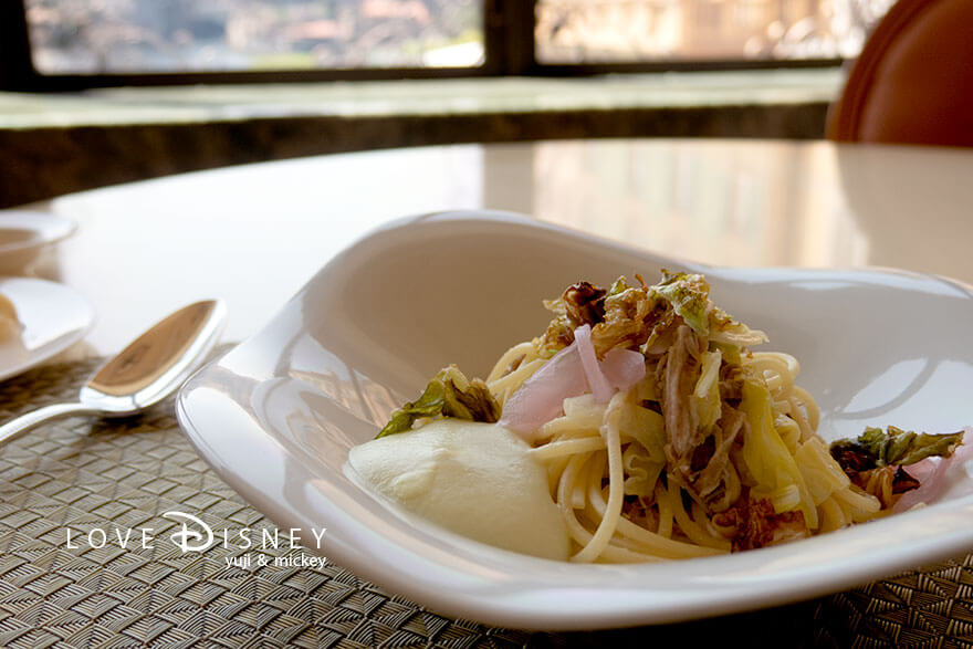 ベッラヴィスタ・ラウンジ TDS25周年 パスタ（その1）