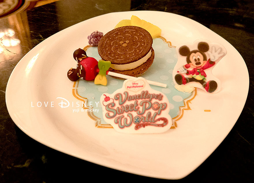 ディズニー・パルパルーザ ヴァネロペのスウィーツ・ポップ・ワールド スペシャルセット ドリーマーズ・ラウンジ デザート（その1）