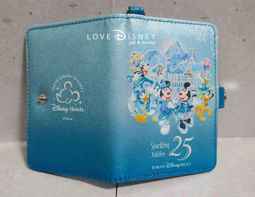 TDS25周年 東京ディズニーシー・ファンタジースプリングスホテル キーケース(表裏)