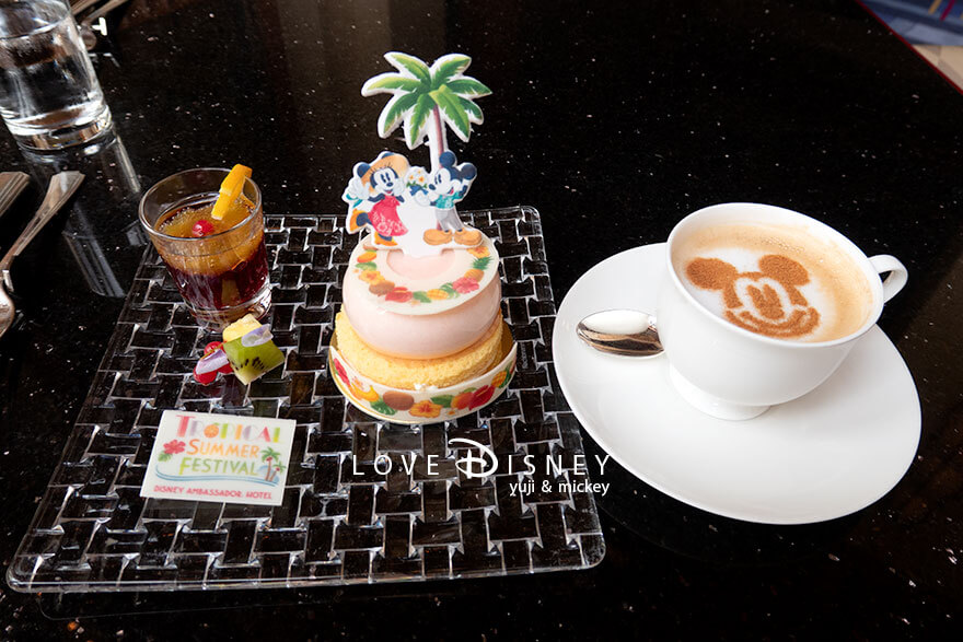 ハイピリオン・ラウンジ 期間限定ケーキセット トロピカルサマーフェスティバルケーキセット