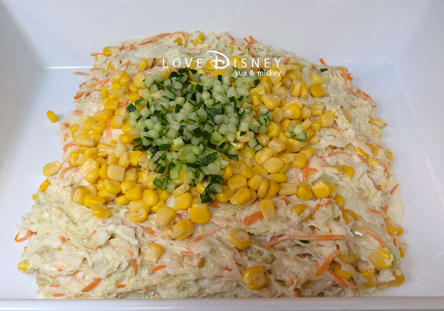 東京ディズニーランド ブッフェレストラン クリスタルパレス・レストラン 冷たい料理(コールスロー)