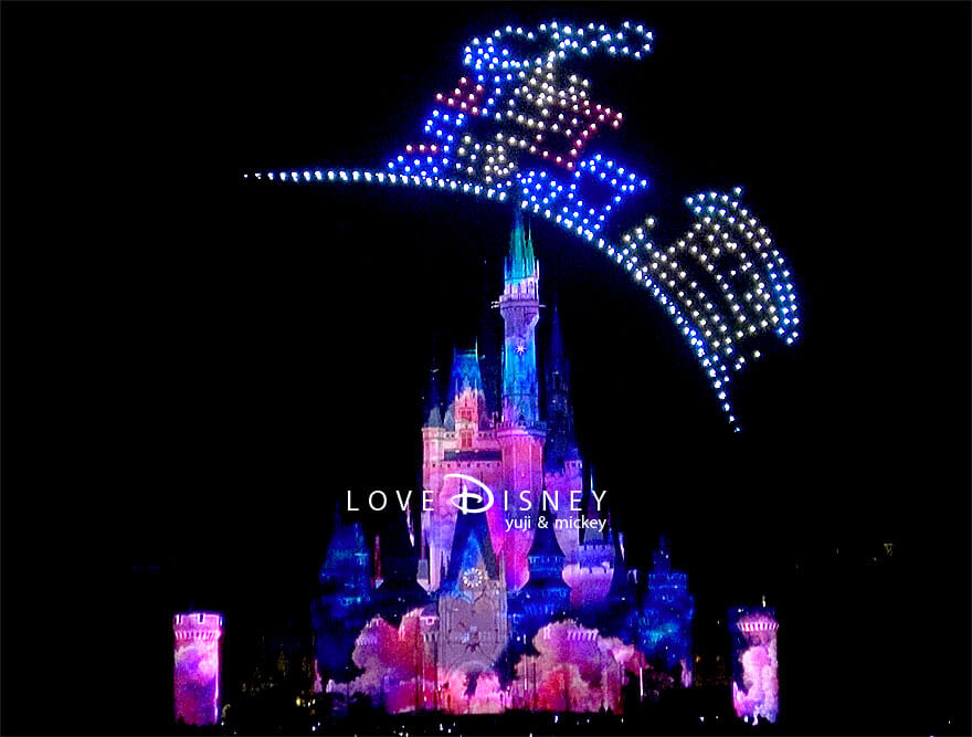TDL エンターテイメント リーチフォーザスターズ ドローンシーン