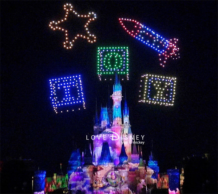 TDL エンターテイメント リーチフォーザスターズ ドローンシーン