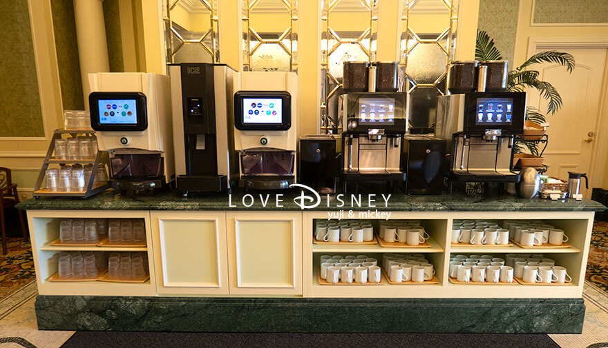 東京ディズニーランドホテル シャーウッドガーデン・レストラン 朝食 フリー・リフィル