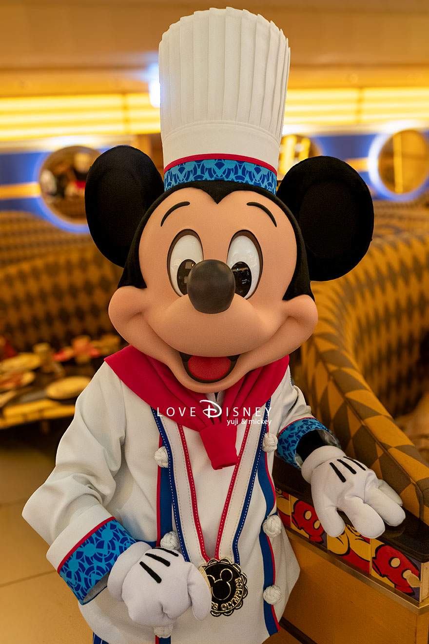 ディズニーアンバサダーホテル レストラン シェフ・ミッキー ミッキーグリーティング