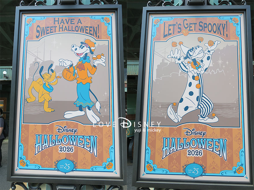 ディズニー・ハロウィーン2026 TDS デコレーション ミッキー＆フレンズのハロウィーン看板（その2）
