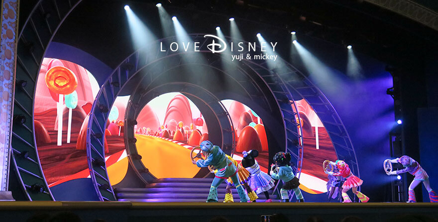 東京ディズニーランド ショーベース The D-Groovationz4 Live: Happy! Funky! Groovy! Tour シュガー・ラッシュ（その3）