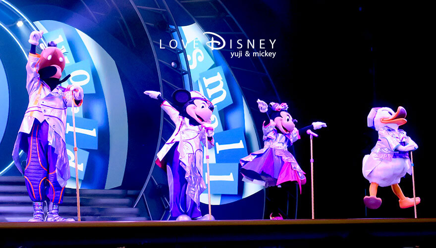 東京ディズニーランド ショーベース The D-Groovationz4 Live: Happy! Funky! Groovy! Tour ミッキー＆フレンズの歌うシーン（その4）