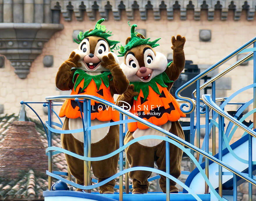 ディズニー・ハロウィーン2026 東京ディズニーシー エンターテイメント ディズニー・ハロウィーン・グリーティング チップ＆デール（その1）