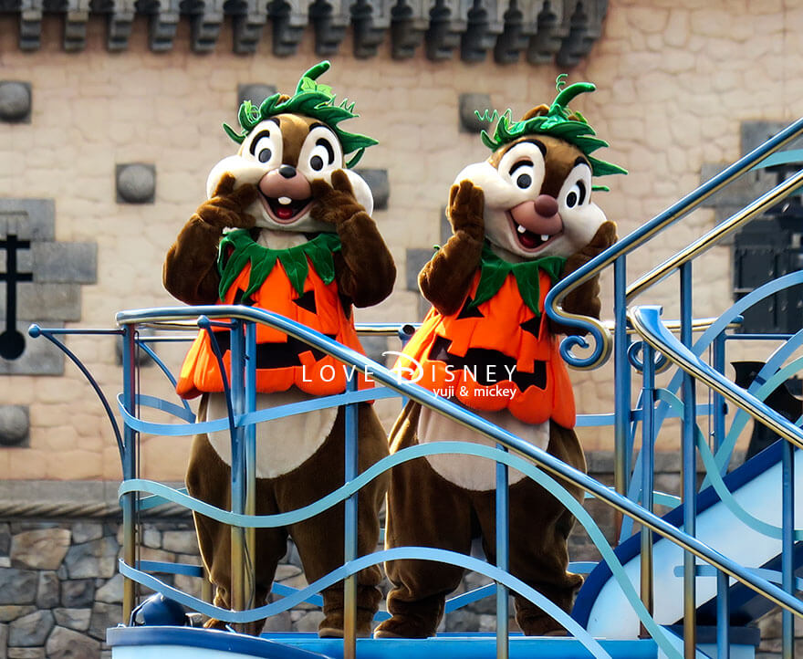 ディズニー・ハロウィーン2026 東京ディズニーシー エンターテイメント ディズニー・ハロウィーン・グリーティング チップ＆デール（その2）