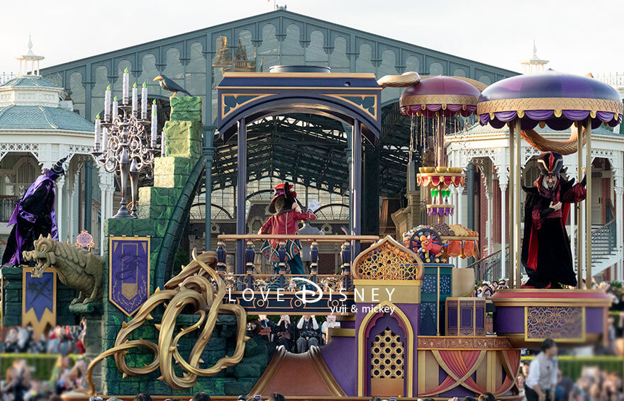 ディズニー・ハロウィーン2026 TDL ザ・ヴィランズ・ハロウィーン Into the Frenzy フレンジー ミッキーフロート停止位置