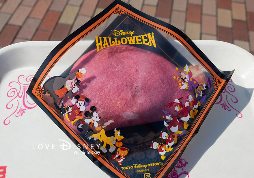 ディズニー・ハロウィーン2026 TDL グルメ スウィートハート・カフェ スペシャルサンド(包み紙)