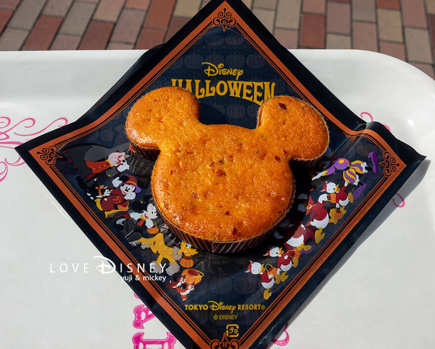 ディズニー・ハロウィーン2026 TDL グルメ スウィートハート・カフェ パンプキンマフィン(その1)