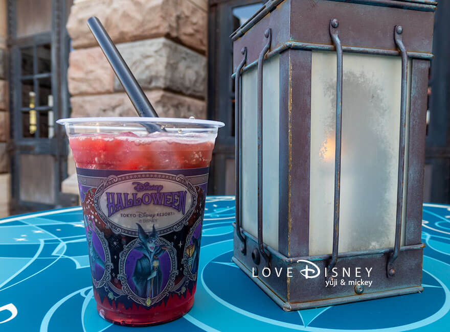 ディズニー・ハロウィーン2026 TDR グルメ スパークリングゼリードリンク(コカ・コーラ&ストロベリー)