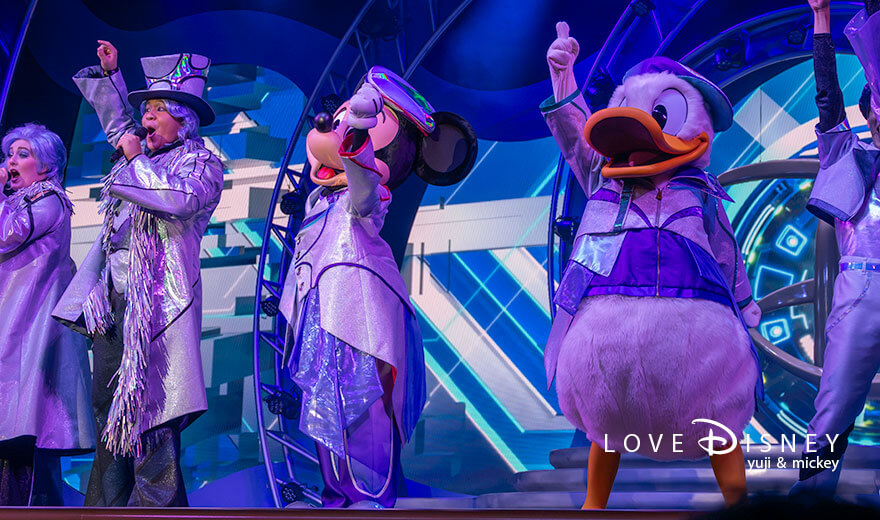 TDL ショーベース The D-Groovationz4 Live: Happy! Funky! Groovy! Tour Dグル オープニング（その3）
