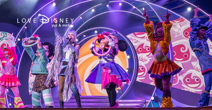 TDL ショーベース The D-Groovationz4 Live: Happy! Funky! Groovy! Tour Dグル シュガー・ラッシュシーン（その3）