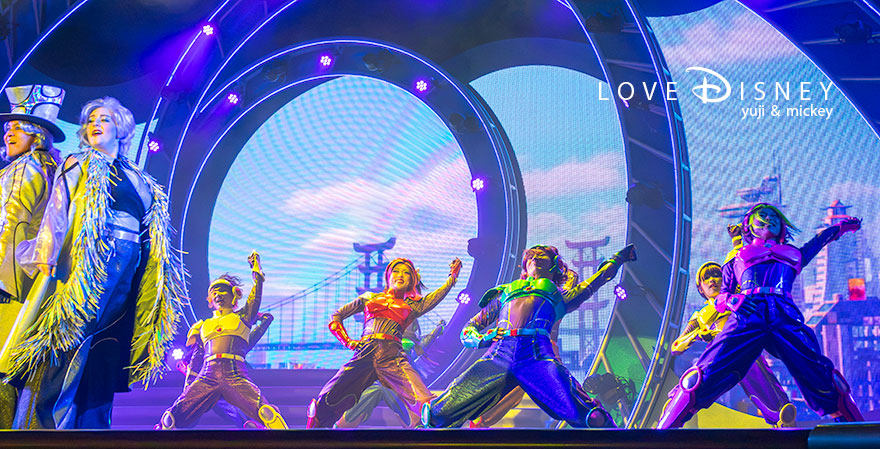 TDL ショーベース The D-Groovationz4 Live: Happy! Funky! Groovy! Tour Dグル ベイマックスシーン ダンサー